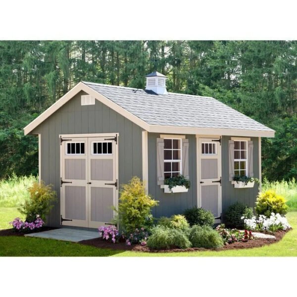 Riverside 10 ft. W x 14 ft. D Storage Shed - Image 3