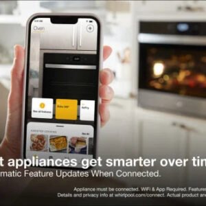Whirlpool 27 Inch Single Electric Smart Wall Oven with 4.3 cu. ft. image 1
