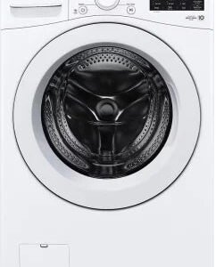 LG Side-by-Side Washer & Dryer Set with Front Load Washer and Electric Dryer image 1