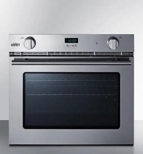 Summit 27 Inch Single Gas Wall Oven with 3.0 Cu. Ft. Capacity image 0