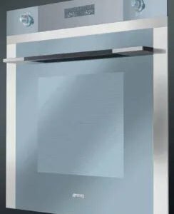 Smeg Linea Design 24 Inch Single Electric Wall Oven with 2.8 cu. ft. Capacity image 0
