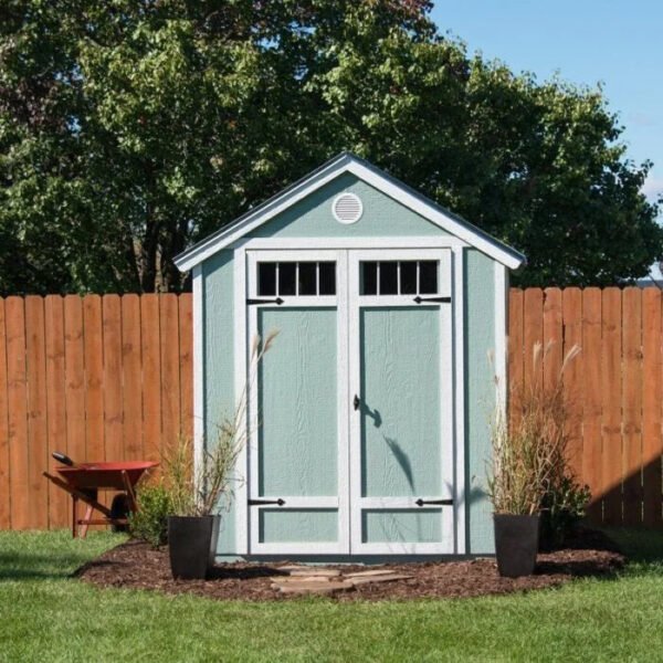 Garden D Wood Storage Shed 6 ft. W x 8 ft. image 2