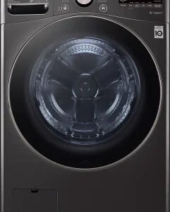 LG Side-by-Side Washer & Dryer Set with Front Load Washer and Electric Dryer image 1
