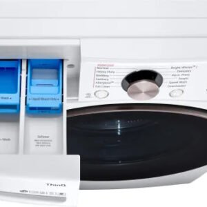 LG Side-by-Side Washer & Dryer Set with Front Load Washer and Electric Dryer image 1