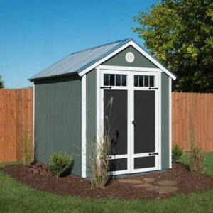 Garden D Wood Storage Shed 6 ft. W x 8 ft. image 0