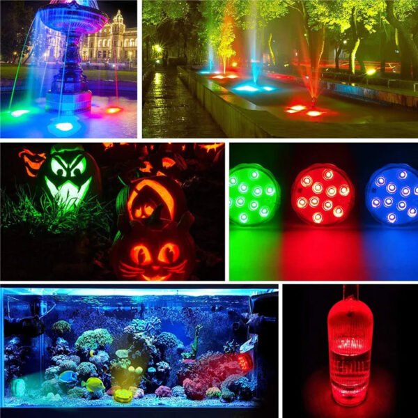 Submersible RGB LED Pool light (Remote Control) - Image 8