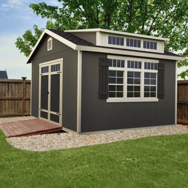 Windemere 10 ft. W x 12 ft. D Storage Shed image 2
