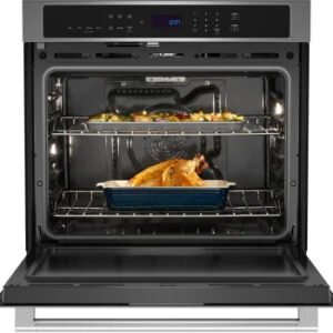 e5bb2211-open-propped-230411mcg01-001_srgb-1280x1280656f7af3370fc3.46400224_3295a KitchenAid 27 Inch Single Electric Wall Oven with 4.3 Cu. Ft. Capacity image 1