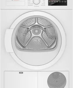 Bosch 300 Series Stacked Washer & Dryer Set with Front Load Washer and Electric Dryer image 1